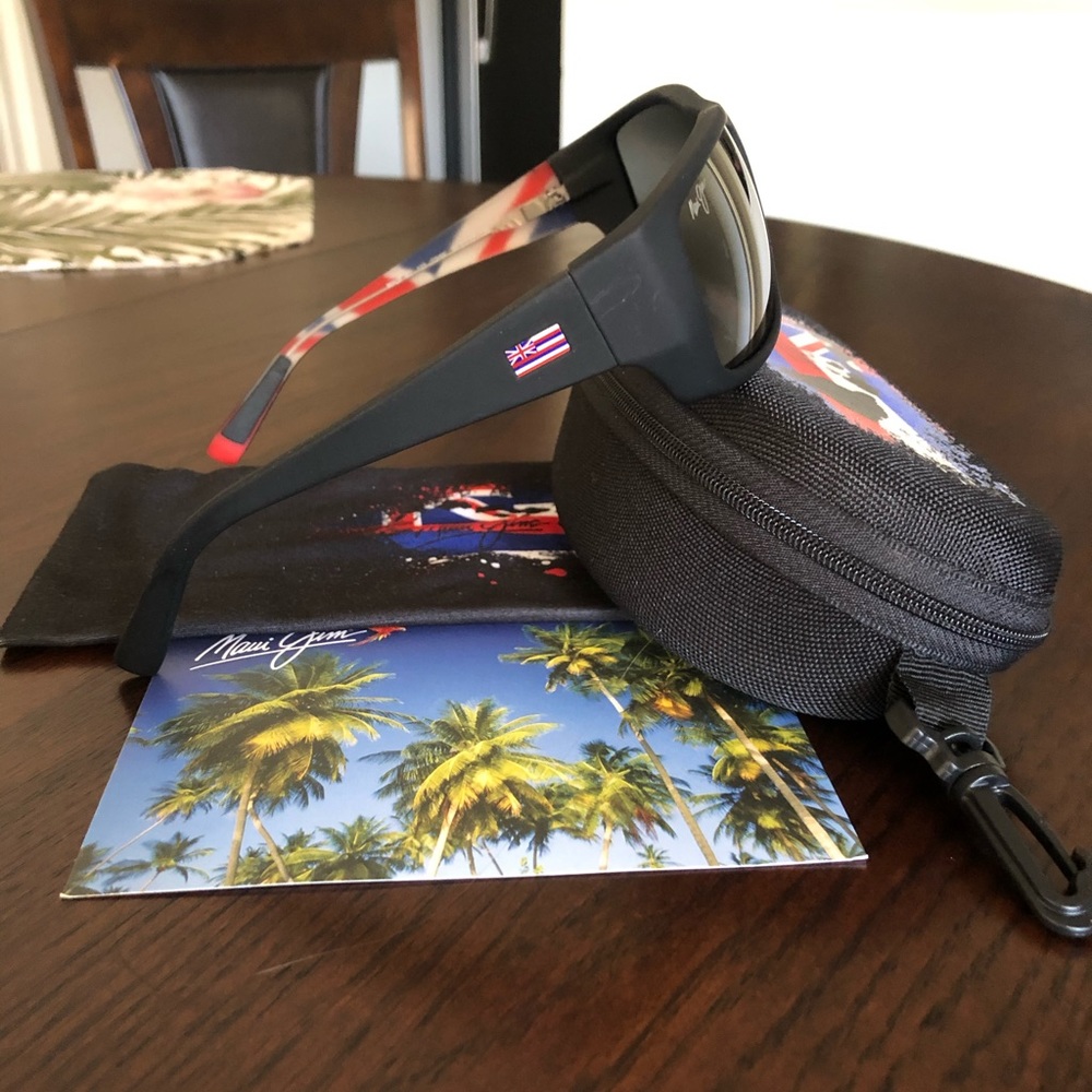 Maui Jim Wassup Hawaiian Flag Sunglases “Special Edition “